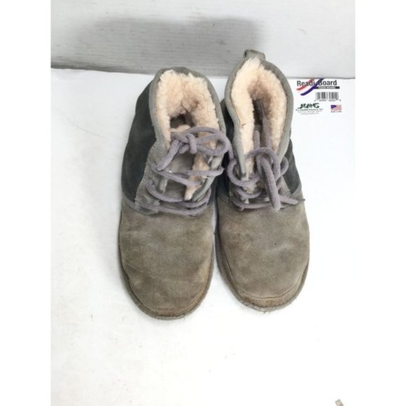 UGG Neumel II Kid\'s Lace-up Winter Boots Grey Size 4